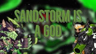 SANDSTORM IS A GOD - BRAWLHALLA SANDSTORM MONTAGE (scythe, cannon, and great sword strings)