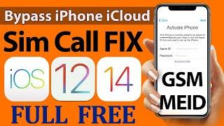 NEW Bypass iCloud MEID/GSM Sim Call Fix Windows | Free Find My iPhone (FMI) OFF | IOS 12.5.3/14.5.1