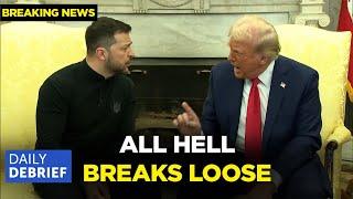 SHOCKING FULL VIDEO: Trump, Vance UNLOAD on Zelensky, Call Him 'Disrespectful', Ungrateful