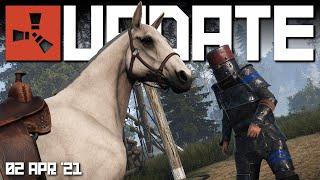 Heavy armour Horse Nerf & patch roundup | Rust update 2nd April 2021