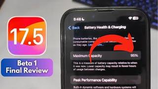 iOS 17.5 Beta 1 Ruined Battery Health? Final Review