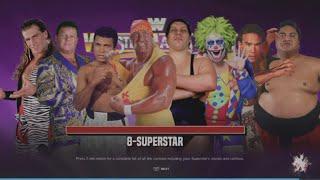 WWE 2K24 Hogan VS Ali, Andre, Lawler, Ricky, Shawn '94, Doink, Yokozuna Req. 8-Man Elm. Match