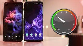 Galaxy S9+ vs Pixel 2 XL // Real World Speed Test!