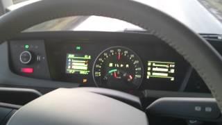 Volvo FH4 dual clutch acceleration.