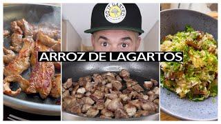 Hoje vamos fazer... Arroz de lagartos