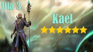 Inicio óptimo en Raid Shadow Legends: Día 3 Kael 6 estrellas, ahora que?