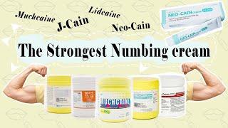 The Strongest Numbing Cream | Lip Fillers & Tattoos | Lidcaine, Neo-Cain, Muchcaine, J-Cain