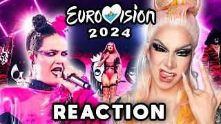 Megara - 11:11 (LIVE) | San Marino  | Reacting to Eurovision 2024