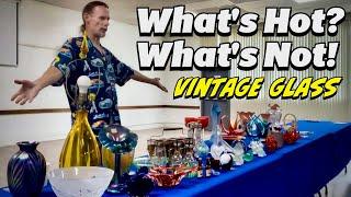 Vintage Glass Trends—What’s Hot & Not With Today’s Collectors!