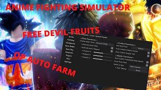 Anime fighting simulator Hack | Auto farm | Devil Fruits | And more |