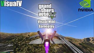 GTA V VISUALV Graphics MOD || Nvidia MX150 Gameplay