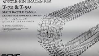 Meng T-72 Single Pin Track 1/35 Review (Video #37)