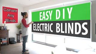 DIY Electric Blinds. Save $$$!!! Here's How..