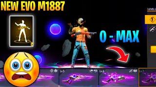 New Evo M1887 Upgrade 0-Max  | Waste 25000+ Diamond In M1887 Evo Emote 