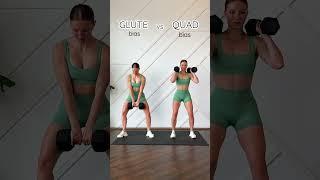 GLUTES VS. QUADS #shorts