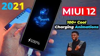 Enable 100+ Charging Animation in Any Xiaomi Phone | MIUI 12 Theme | miui 12 charging animation