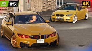 XTQ Qrup Lotu Şəmi Smart Maşın E60 VS F30 M3 Gold| BeamNG.Driver | Maşın #malikbedelov