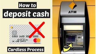 How to deposit cash into Commonwealth account | Add money CommBank ATM Deposit Cardless