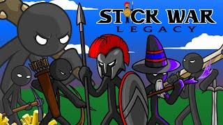 Stick War: Legacy - Full Walkthrough (Hardest Difficulty, No Powerups) - No Commentary