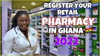 How to register your community /retail PHARMACY in Ghana #pharmacywala#pharmacisttopic