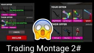 MM2 Roblox Trading Montage  2# (Batwings, Chromas, Ba2 Trades)