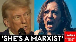 BREAKING NEWS: Trump Hammers Kamala Harris In Economic Speech Following Her Small Business Address