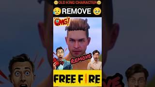 OMG !  OLD LEGEND CHARACTER IS REMOVED  #freefire #ytshorts #trending