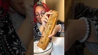 Subway Footlong Cookie  #mukbang #food #fyp #reels #shorts