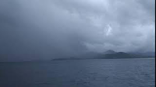 Ko Phangan to Ko Tao fast boat in storm