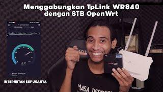 Setting Router TpLink WR840 untuk STB OpenWrt