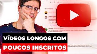 VALE VIDEOS LONGOS PRA QUEM TA COMEÇANDO? ANALISE MEU CANAL - SÉRIE YOUTUBE