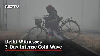 Delhi Records 1.4 Degrees, Lowest This Season As Fresh Cold Wave Hits