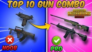 Top 10 Best Gun Combinations in PUBG MOBILE (Weapon Combo/Loadout) Tips and Tricks (2021)