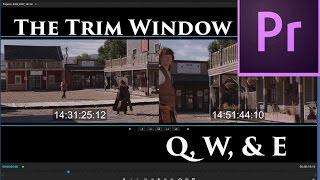 Episode 14 - The Trim Window & Shortcuts - Tutorial for Adobe Premiere Pro CC 2015