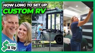 How Long Does It Take To Set Up Our Custom RV?