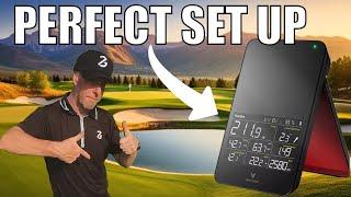 Swing Caddie SC4 Launch Monitor : How to PERFECTLY set up EVERY TIME !