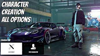 Need For Speed HEAT 2019 - All Characters & Character Customization ALL OPTIONS (NFS HEAT 2019)