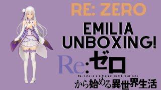 My first Re:Zero figure! Opening up Emilia Winter's Journey!