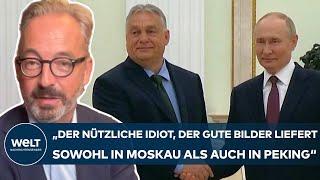 UKRAINE-KRIEG: "Friedensmission"! "Obwohl er mal Anti-Kommunist war, versteht Orban nicht"