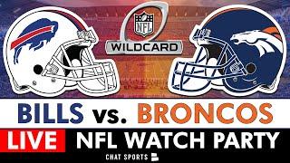 NFL Playoffs LIVE Streaming Scoreboard: Broncos vs. Bills | AFC Wild Card Free Watch Party On CBS