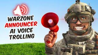 Warzone 2 AI Voice Trolling that should be ILLEGAL!