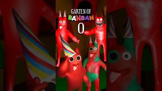 Garten of Banban 0 - All Banban Versions #shorts #shortvideo #gartenofbanban