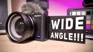 NEW Wide Angle Lens For SONY ZV1