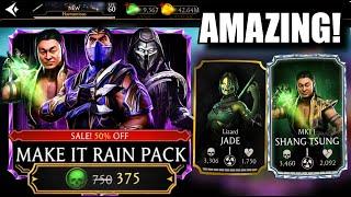 MAKE IT RAIN Pack Opening! + BIGGEST DISCOUNT EVER? MK Mobile VIEWER Pack Opening!