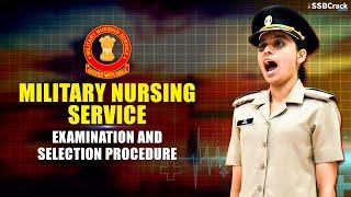 How To Become A Military Nursing Service Officer | Examination and Selection Procedure