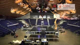 Vodafone Events Centre pack-in Timelapse