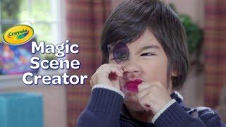 NEW Crayola Magic Scene Creator || Crayola Product Demo