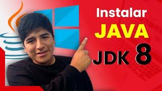  Cómo Descargar e Instalar Java JDK 8  en Windows 10  Java Development Kit