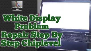 Laptop white Display Problem Repair Step by Step | Dell N5110 White Screen kaise thik kare |