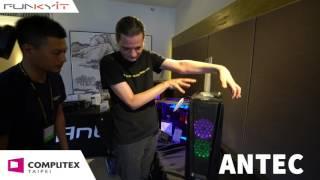 Antec Trapeze and GX1200 Chassis  - Computex 2016 with Funkykit.com